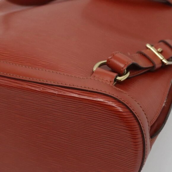 LOUIS VUITTON Epi Coblanc Shoulder Bag Brown M52293 LV Auth ep8757 - Picture 4 of 16